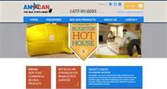 Desktop Screenshot of amcanproducts.com