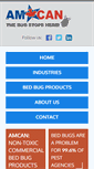 Mobile Screenshot of amcanproducts.com